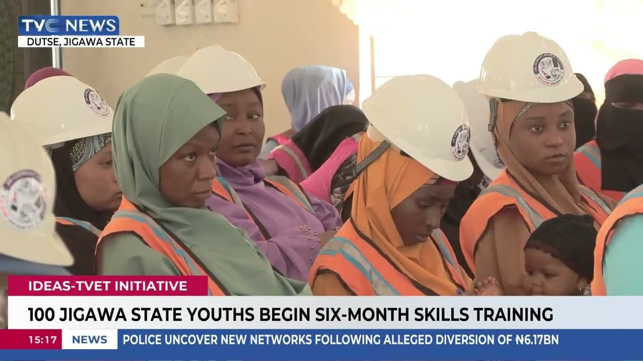 100 Jigawa State Youths Begin Six-Month Skills Training