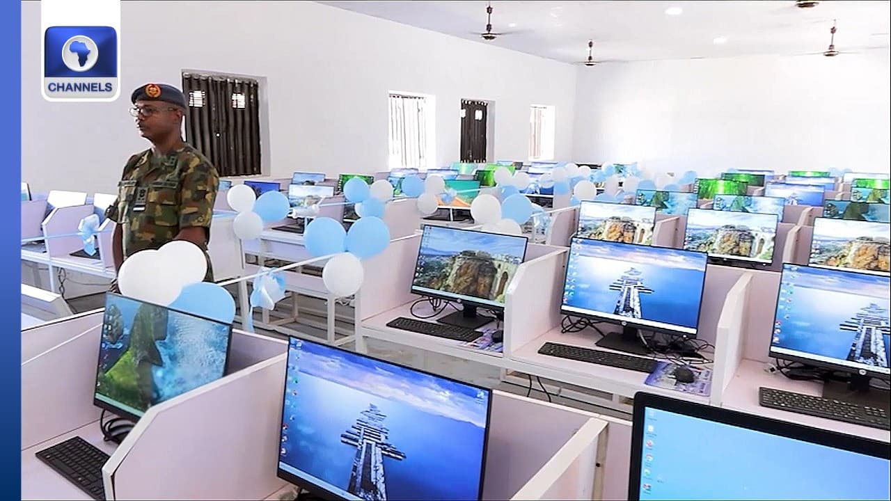 Civil- Military Relations: NAF Builds Modern Computer Lab For GSSS, Shinkafi