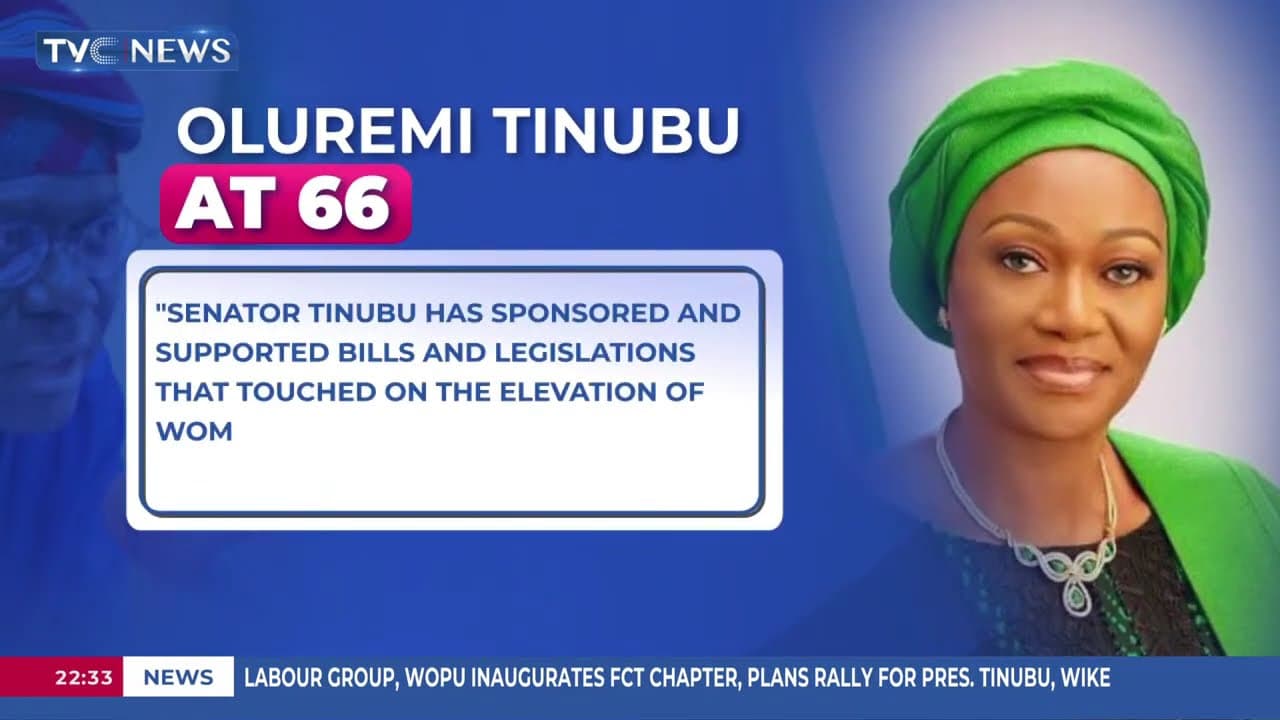 President Tinubu Celebrates Wife’s 66th Birthday