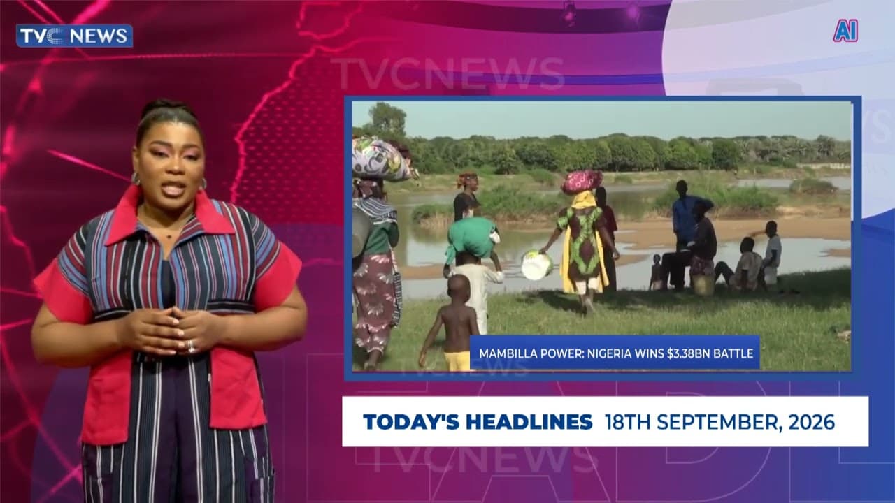 TVC News AI Pidgin Headline News | 18th September, 2026