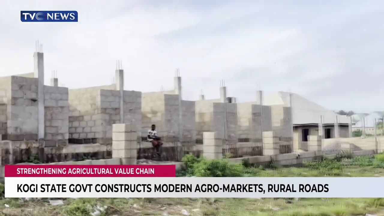 Kogi State Govt. Constructs Modern Agro-Markets, Rural Roads