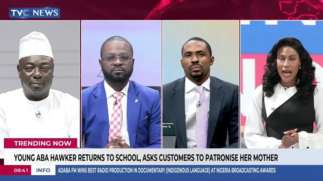 Trending Now | Young Aba Hawker Returns To School, Asks Customers To Patronise Her Mother + More