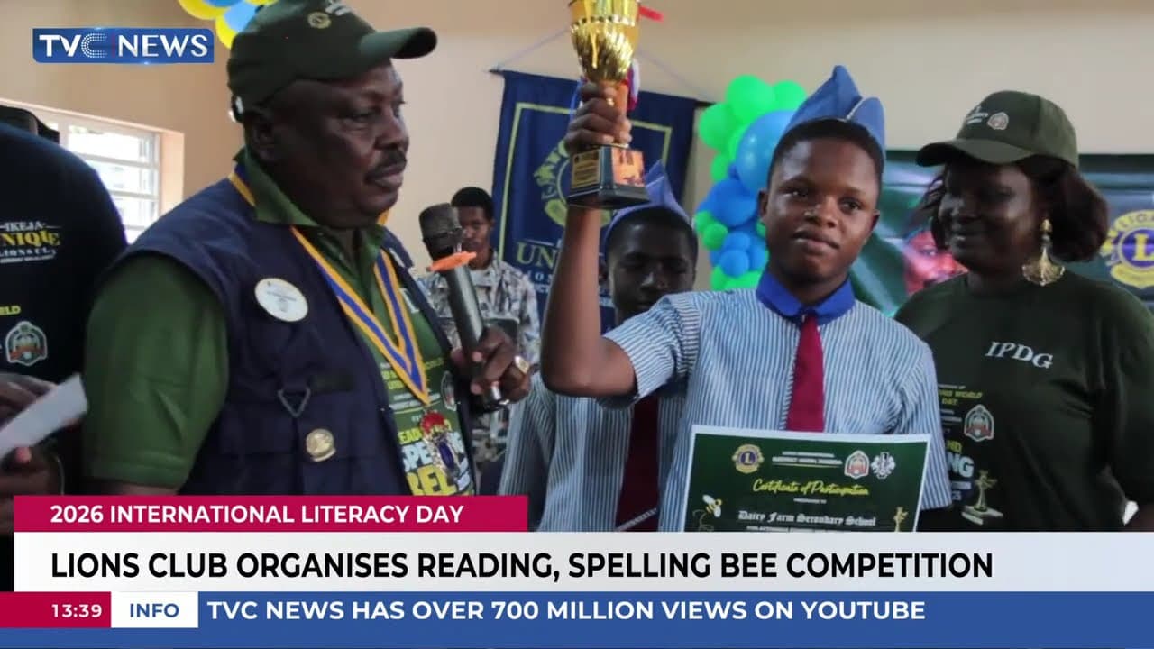 Lions Club Organises Reading, Spelling Bee Competition