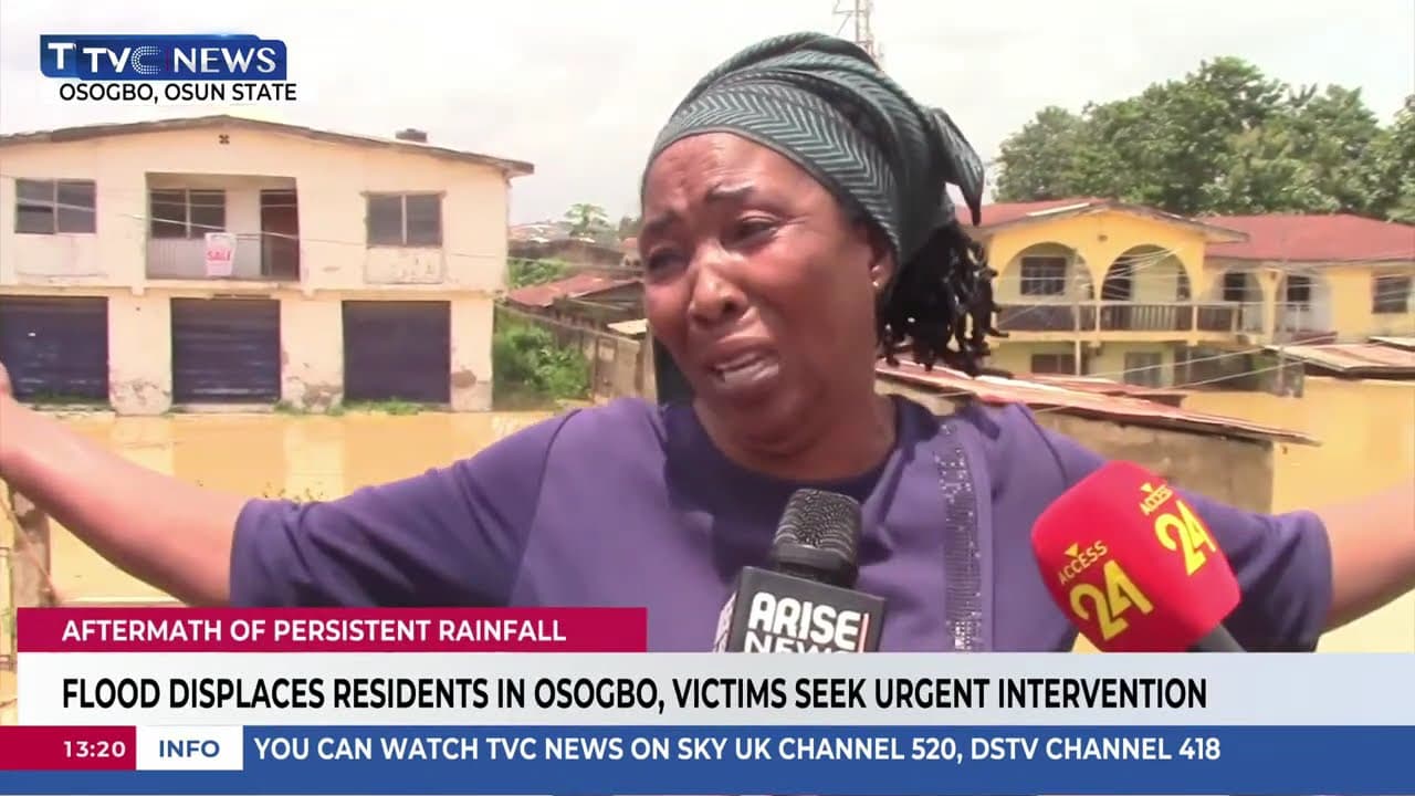 Flood Displaces Residents In Osogbo, Victims Seek Urgent Intervention