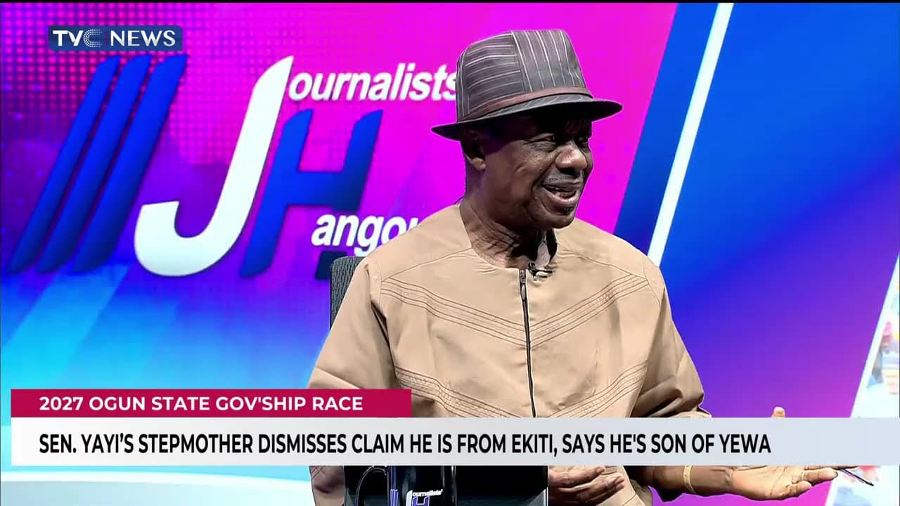Sen. Yayi's Stepmother Dismisses Claim He Is From Ekiti, Says He's Son Of Yewa