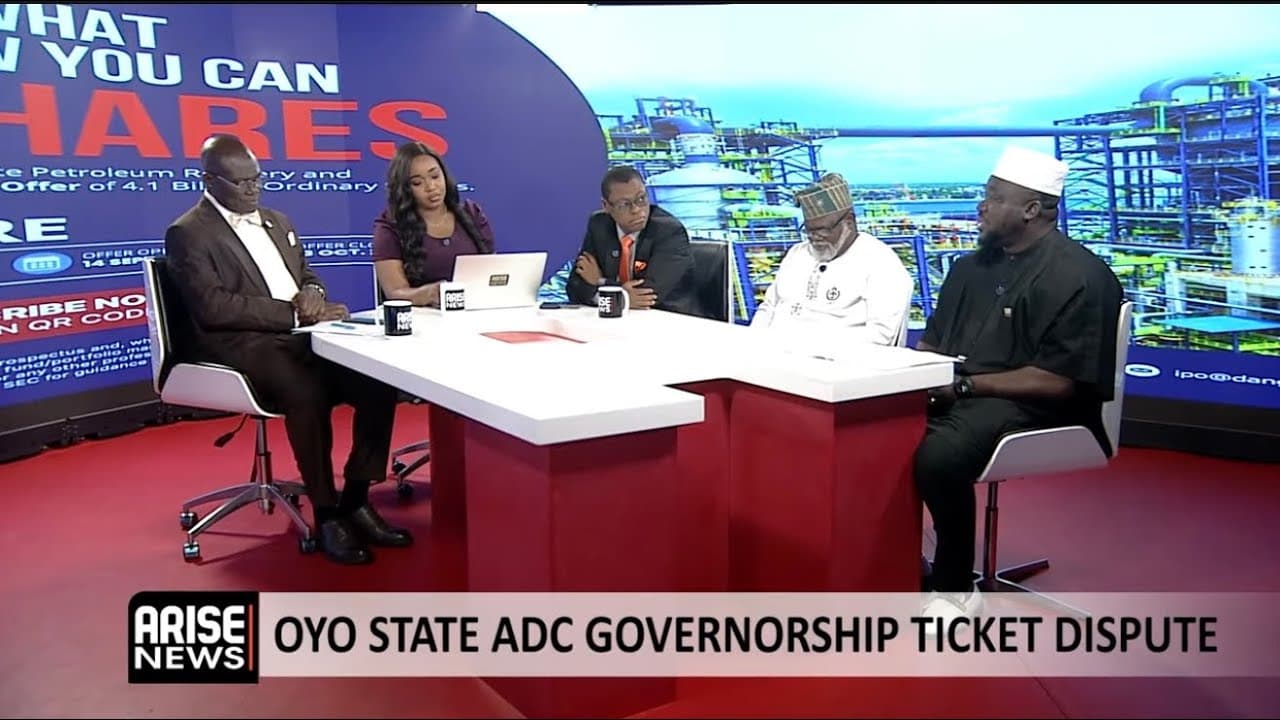 Oyo state ADC Governorship Ticket Dispute - Gbemileke Alagbe | Niyi Mogaji