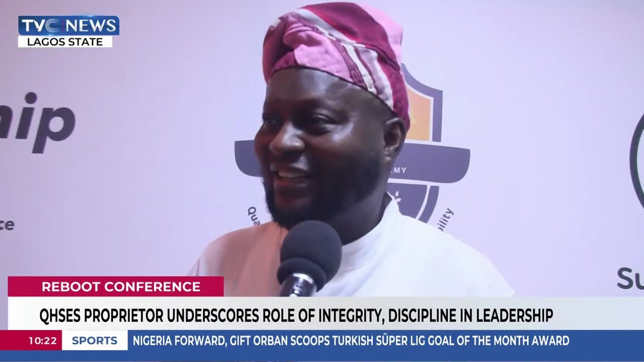 QHSES Proprietor Underscores Role Of Integrity, Discipline In Leadership