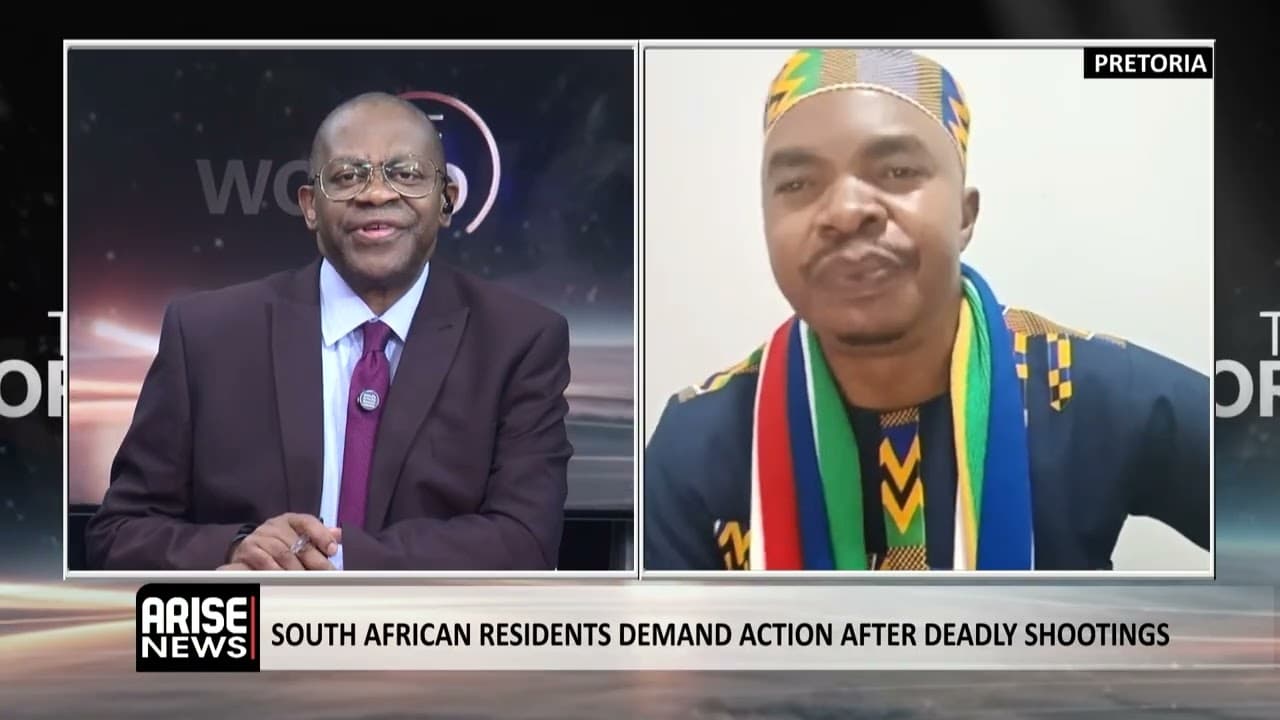 South African Residents Demand Action After Deadly Shootings -Mbewe