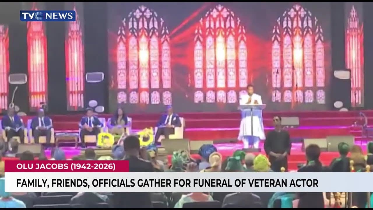 Family, Friends, Officials Gather For Funeral Of Veteran Actor, Olu Jacobs
