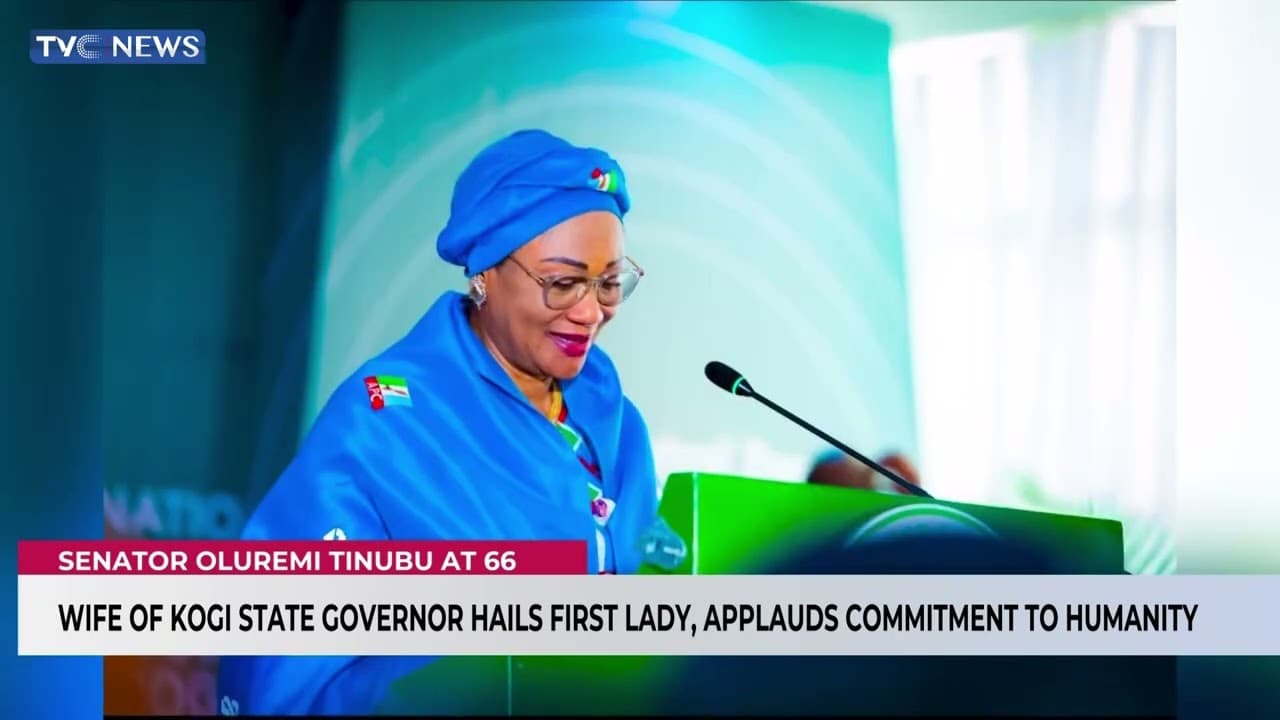 Wife Of Kogi State Governor Hails First Lad At 66, Applauds Commitment To Humanity
