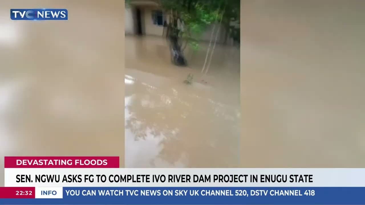 Sen. Ngwu Asks FG To Complete Ivo River Dam Project In Enugu State