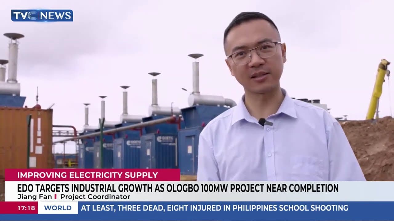 Edo Targets Industrial Growth As Ologbo 100MW Project Near Completion