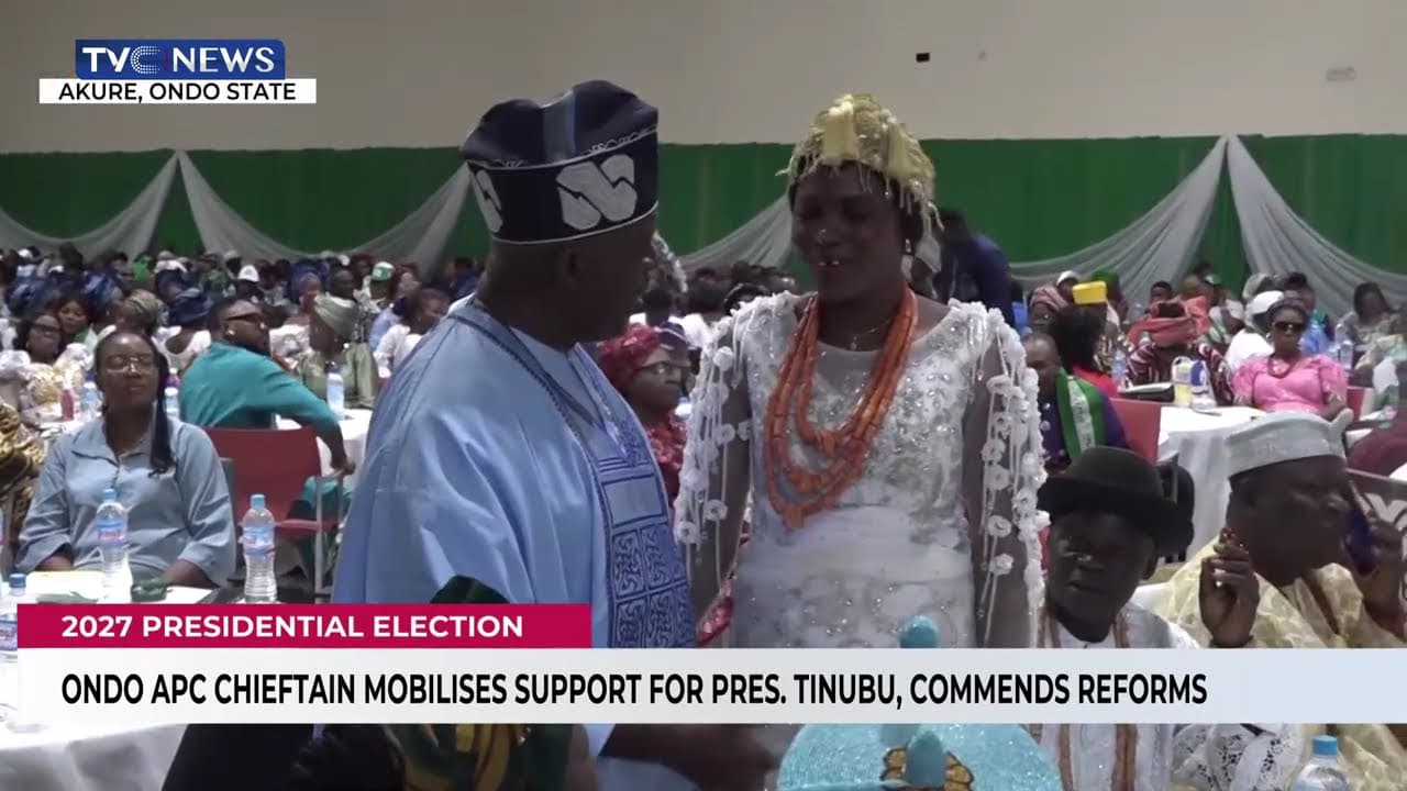 Ondo APC Chieftain Mobilises Support For Pres. Tinubu, Commends Reforms