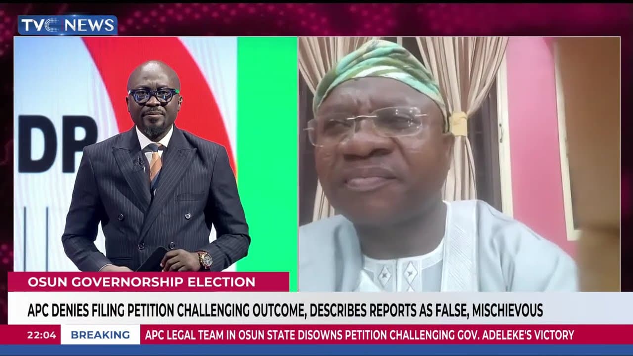 APC Denies Filing Petition Challenging Outcome of Osun Governorship Election