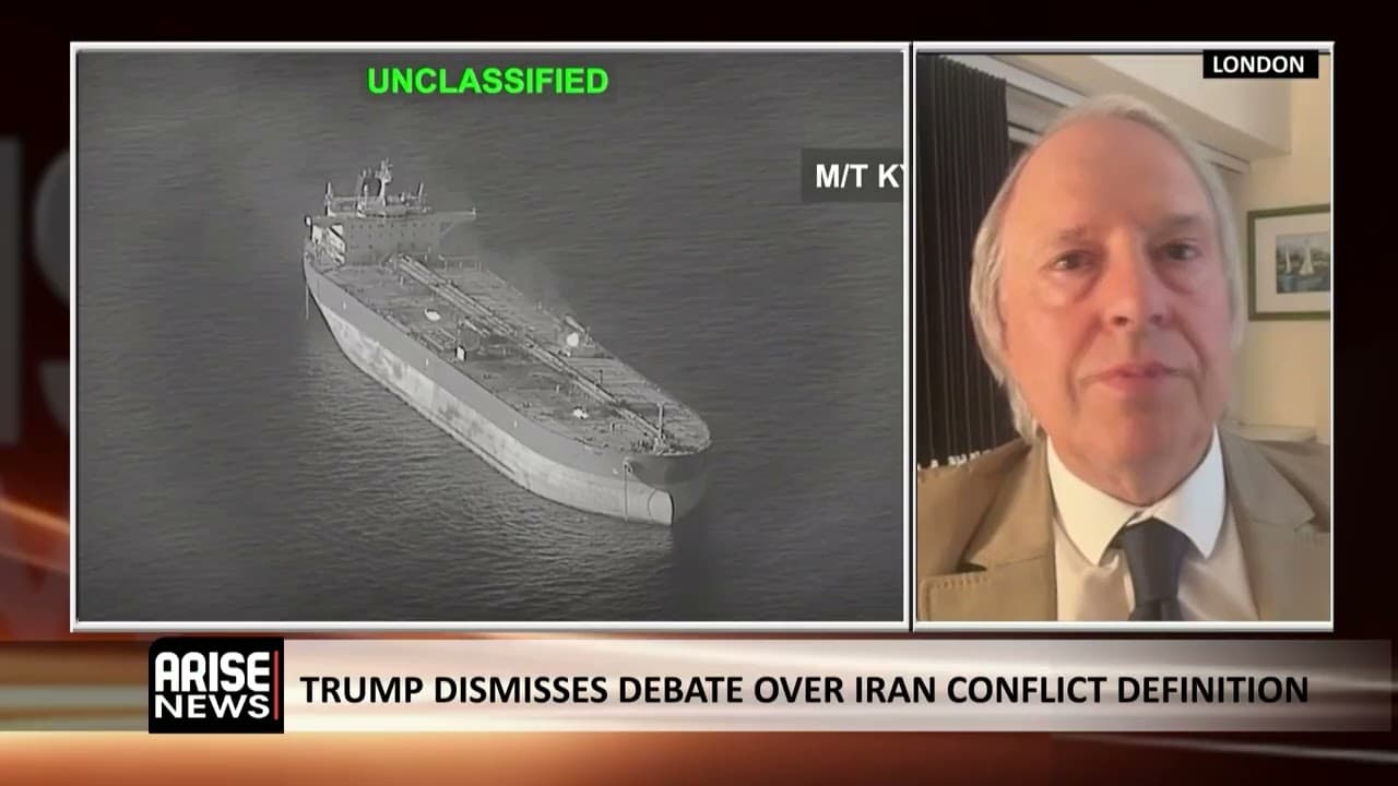 Trump Dismisses Debate Over Iran Conflict Definition- Laskiewicz