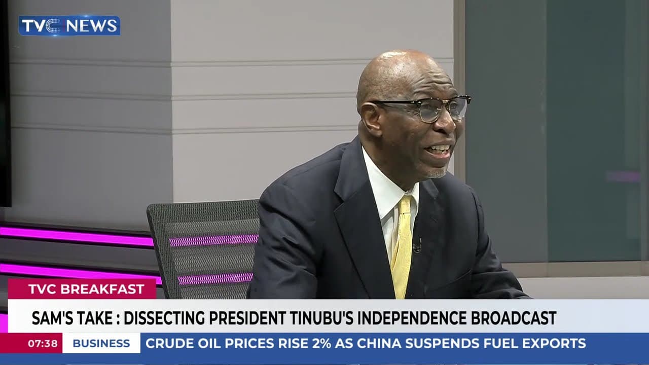 Sam's Take: Dissecting President Tinubu's Independence Broadcast | TVC Breakfast