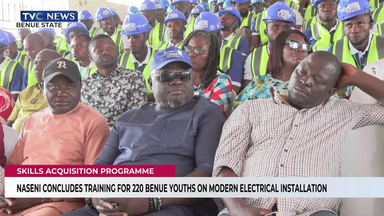 NASENI Concludes Training For 220 Benue Youths On Modern Electrical Installation