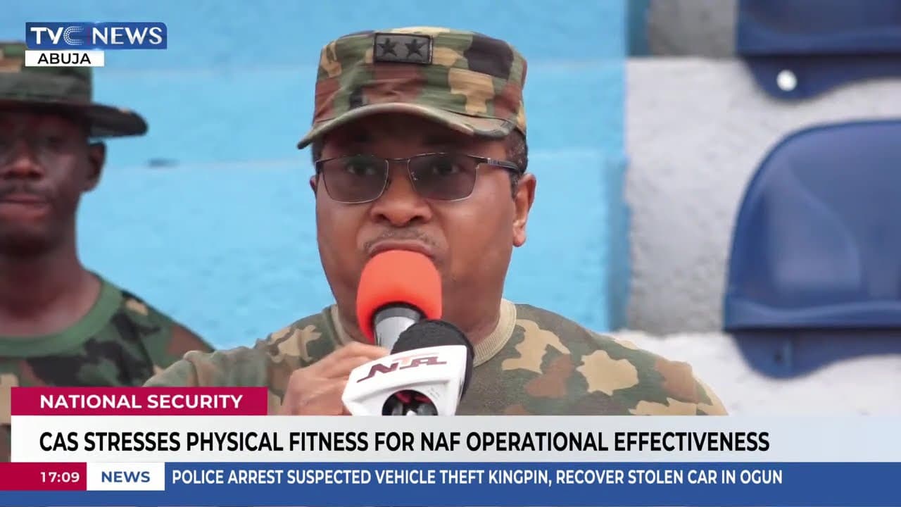 NAF Holds Third Quarter Route March Exercise In Abuja