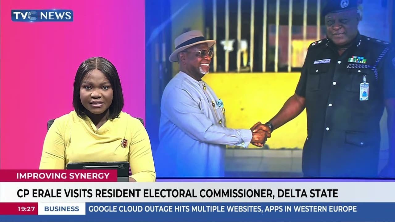 CP Erale Visits Delta Resident Electoral Commissioner