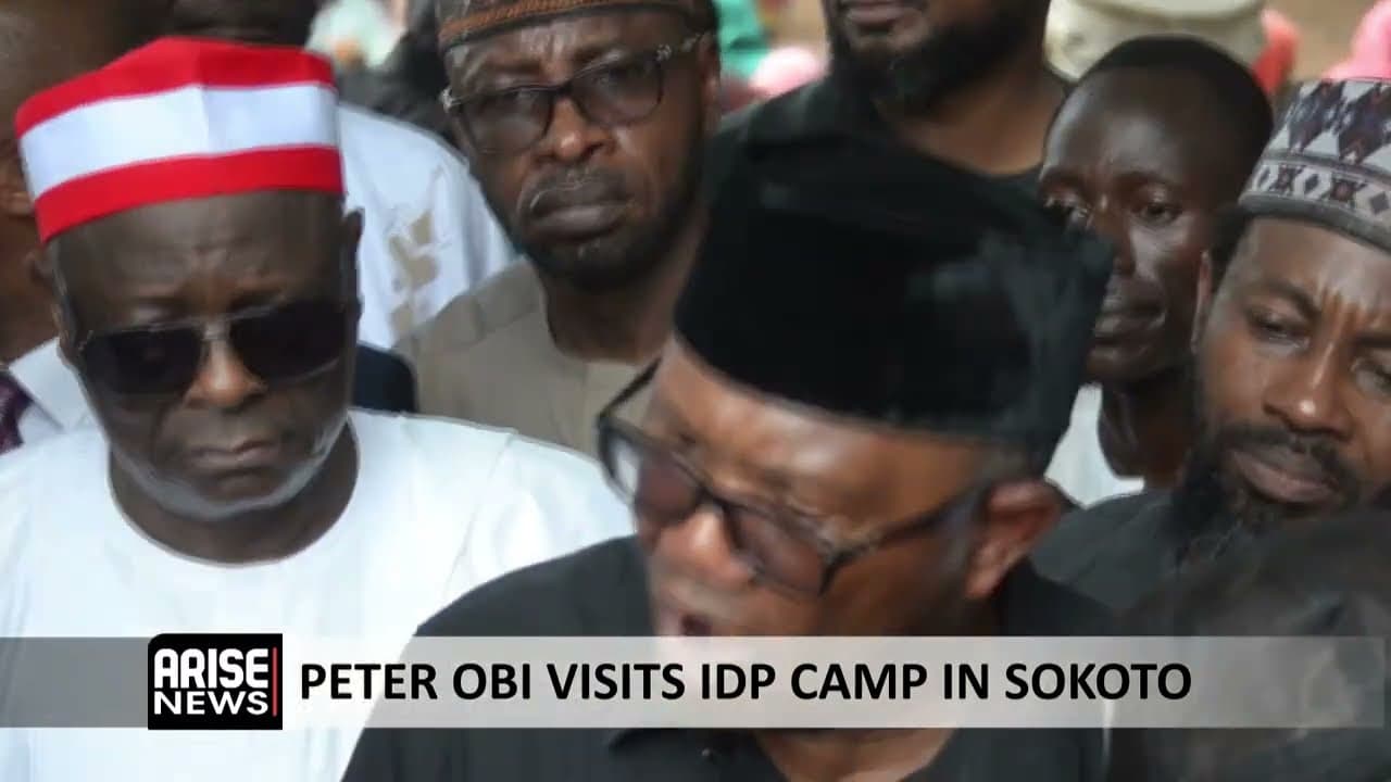 PETER OBI VISITS IDP CAMP IN SOKOTO