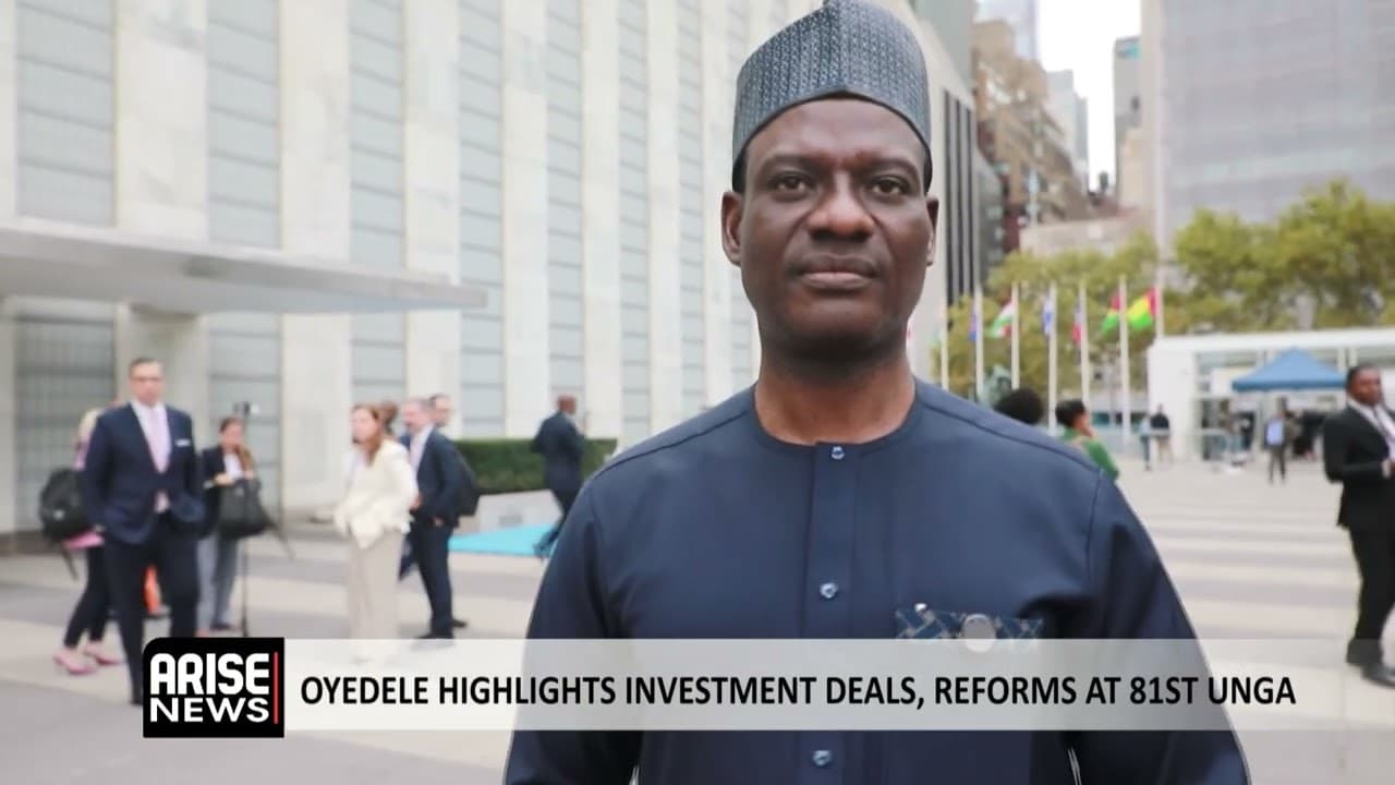 Taiwo Oyedele Highlights Investment Deals, Reforms At 81st UNGA