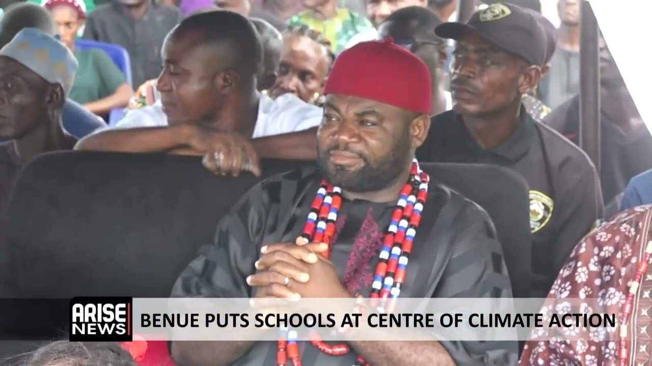 BENUE PUTS SCHOOLS AT CENTRE OF CLIMATE ACTION