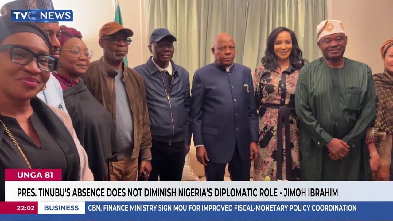UNGA 81: Nigeria Will Retain Front-Row Seat Despite President Tinubu’s Absence — Envoy
