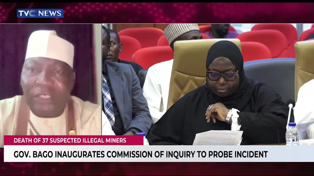 Gov. Bago Inaugurates Commission Of Inquiry To Probe Death Of 37 Suspected Illegal Miners