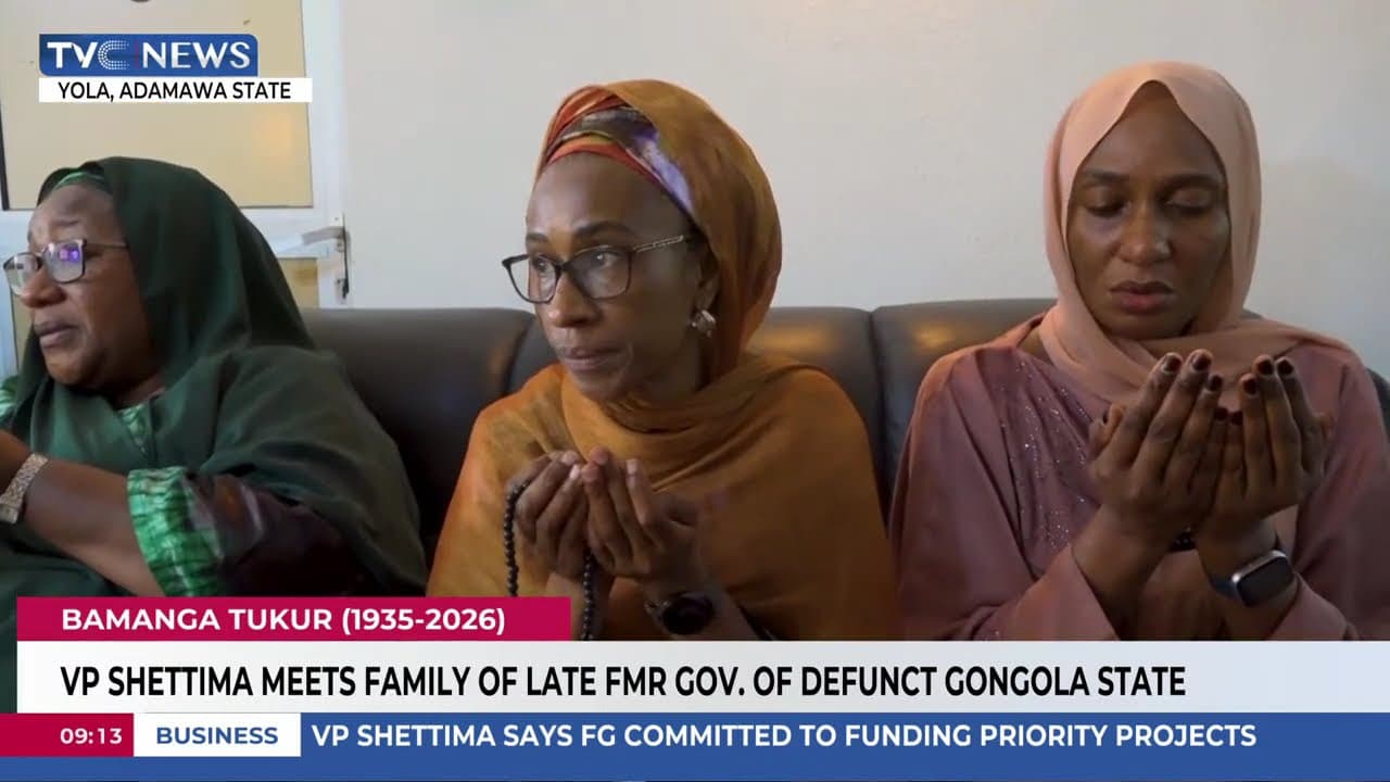 VP Shettima Meets Family Of Late Fmr Gov. Of Defunct Gongola State, Bamanga Tukur