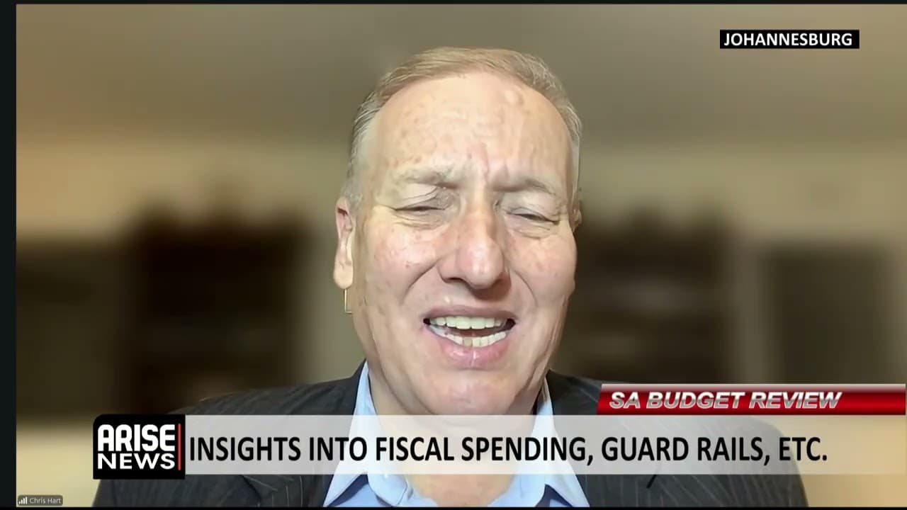 SA BUDGET REVIEW: INSIGHTS INTO FISCAL SPENDING, GUARD RAILS - CHRIS HART