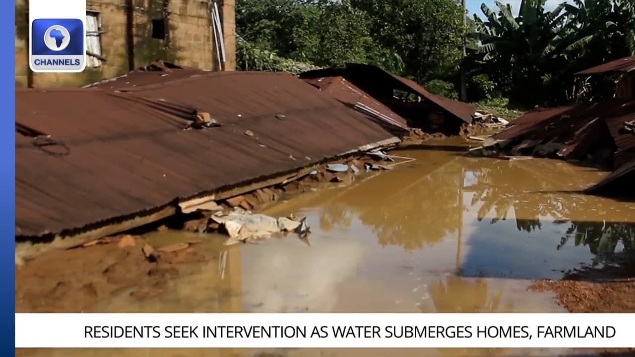 Ebonyi Residents Seek Intervention As Water Submerges Homes, Farmland