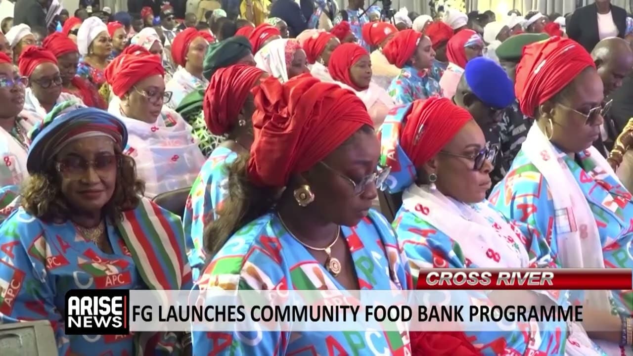 FG LAUNCHES COMMUNITY FOOD BANK PROGRAMME