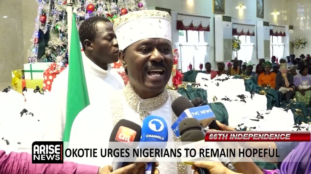 66 INDEPENDENCE: OKOTIE URGES NIGERIANS TO REMAIN HOPEFUL