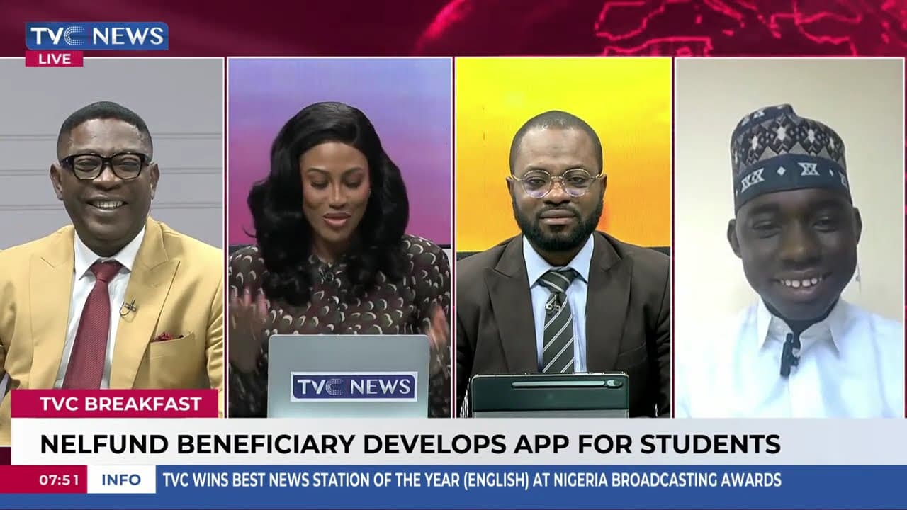 NELFund Beneficiary Develops App For Students | TVC Breakfast