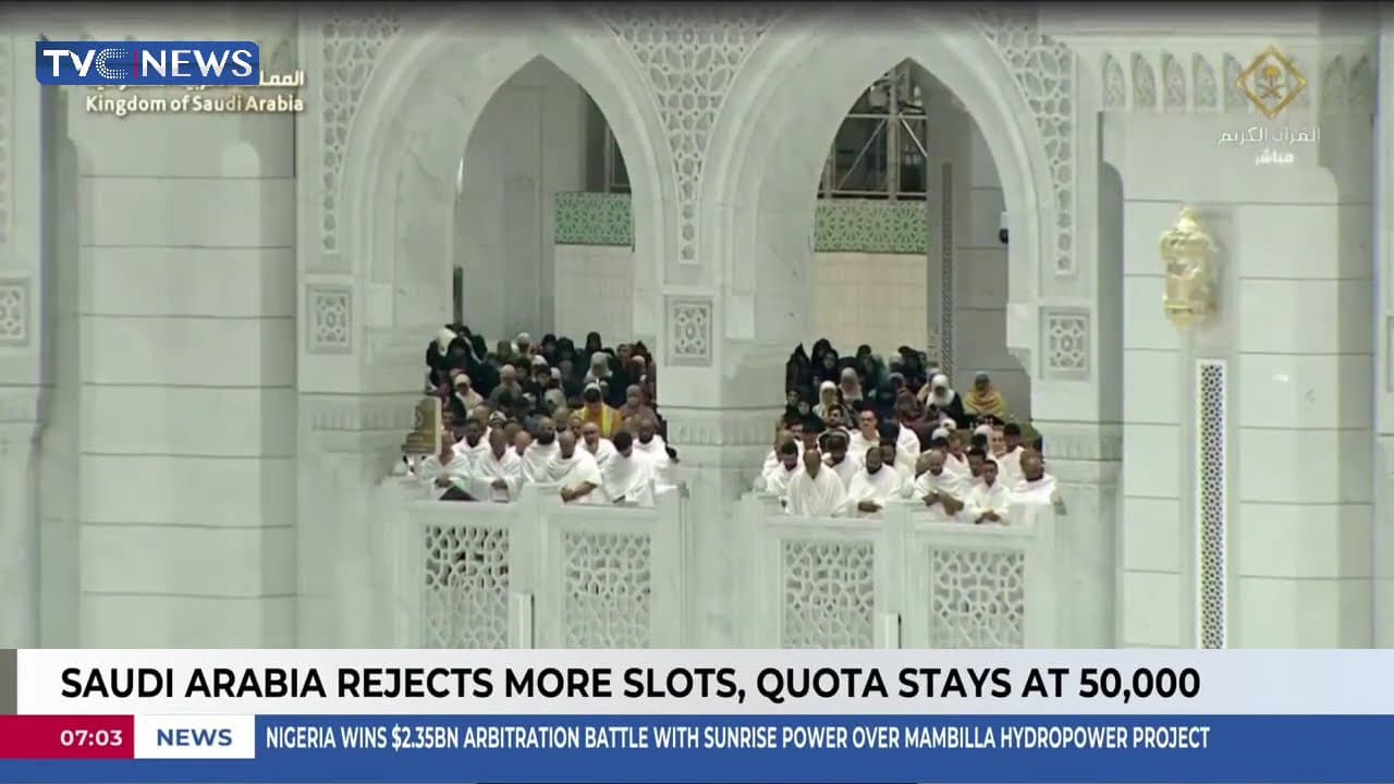 Saudi Arabia Rejects Nigeria's Request For More Slots, Says Quota Stays At 50,000