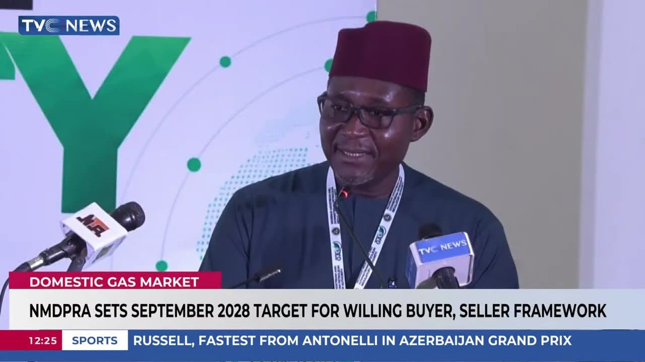 Domestic Gas Market: NMDPRA Sets September 2028 Target For Willing Buyer, Sellers Framework
