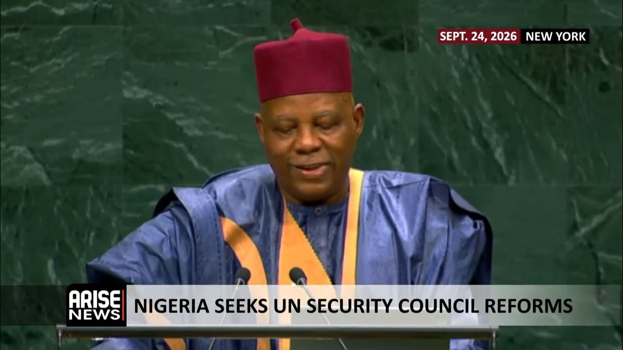 UNGA: Nigeria Demands At Least Two Permanent Seats For Africa With All Rights and Responsibilities