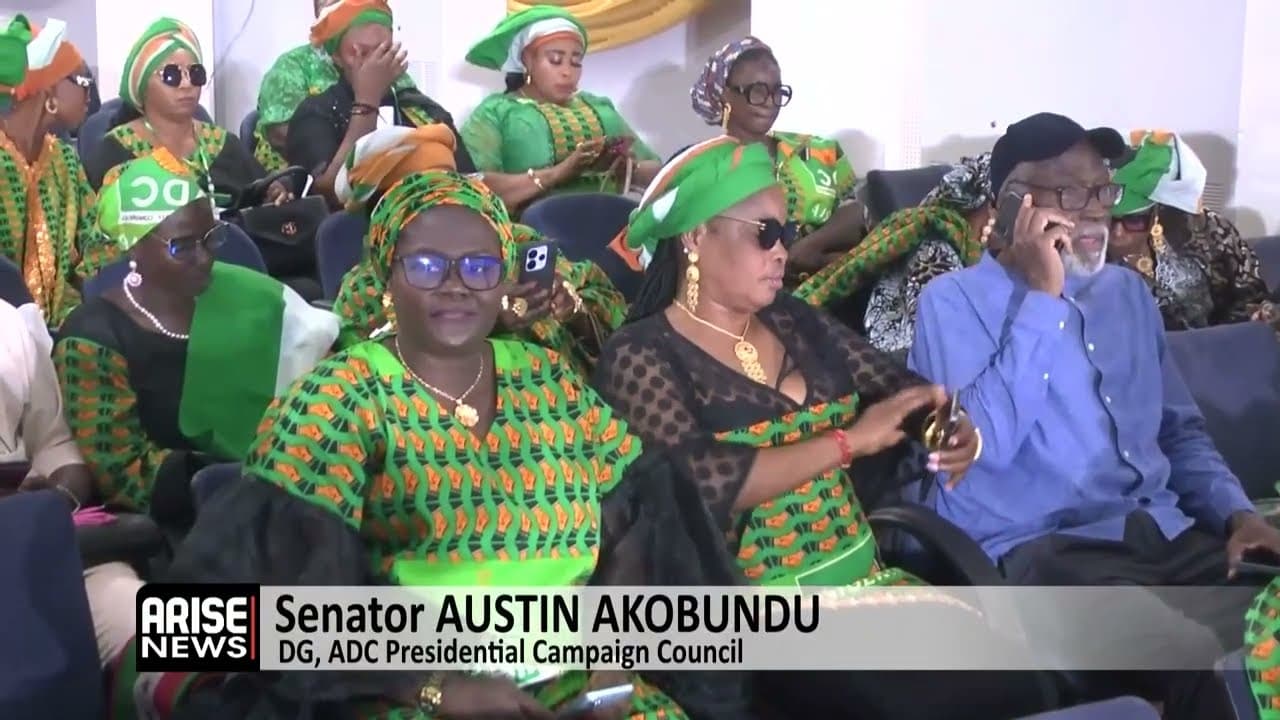2027 POLLS: ADC INAUGURATES WOMEN'S LEAGUE