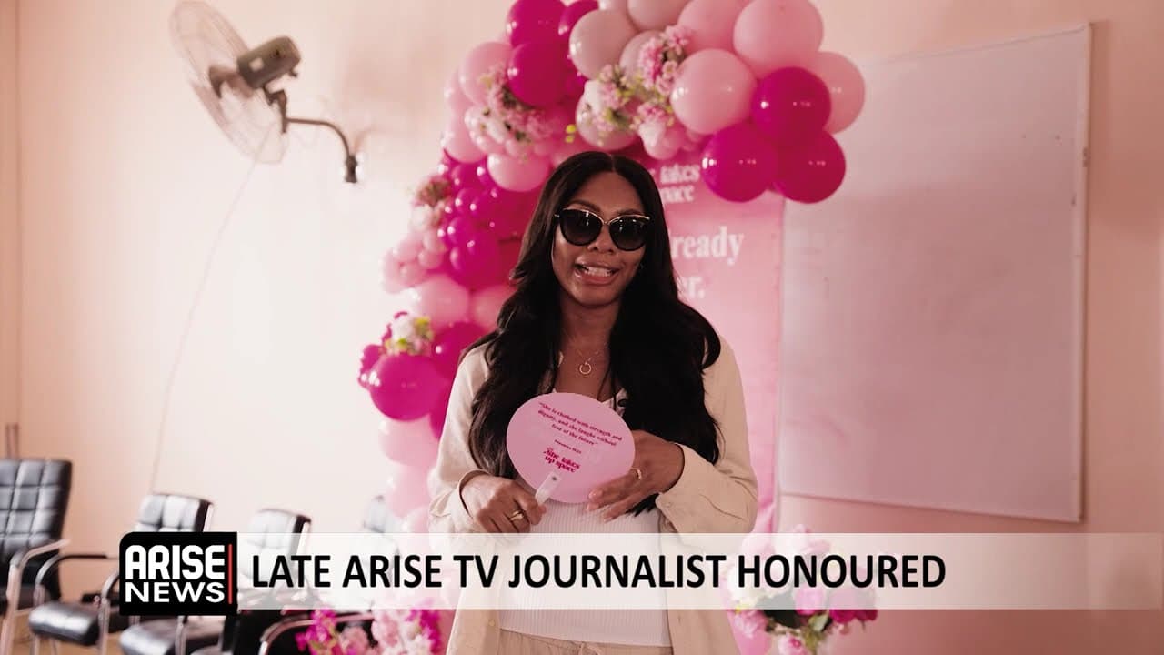 LATE ARISE TV JOURNALIST, SOMMIE MADUAGWU HONOURED 1 YEAR AFTER HER DEATH