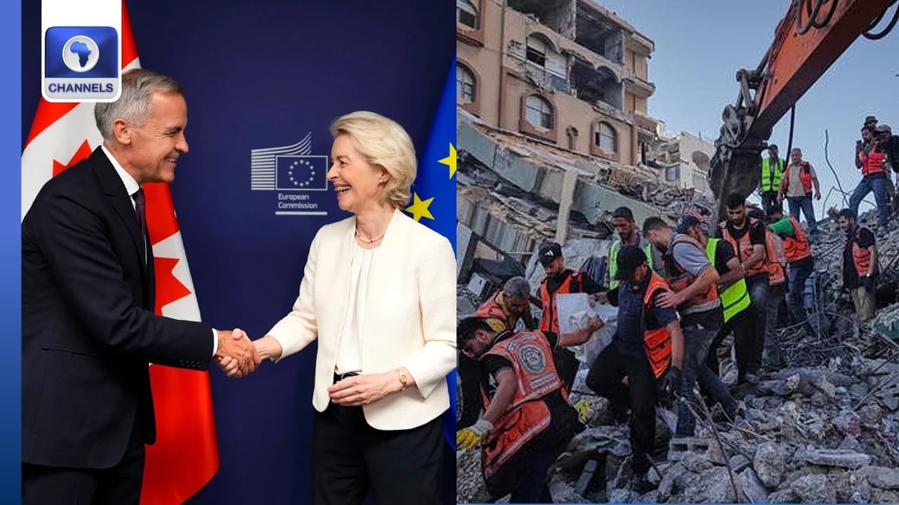 21 Dead As Gaza Building Collapse, Canada-EU Relations + More
