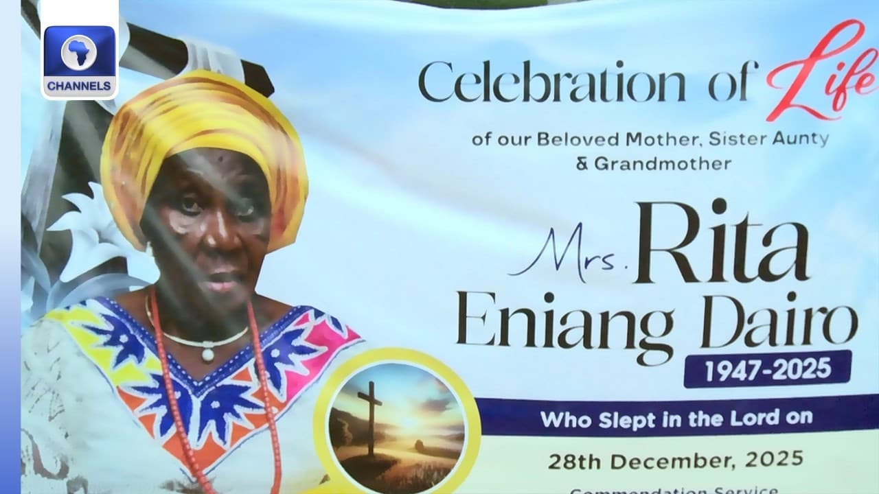 Celebration Of Life: Family, Children Lay Mrs Rita Dairo To Rest