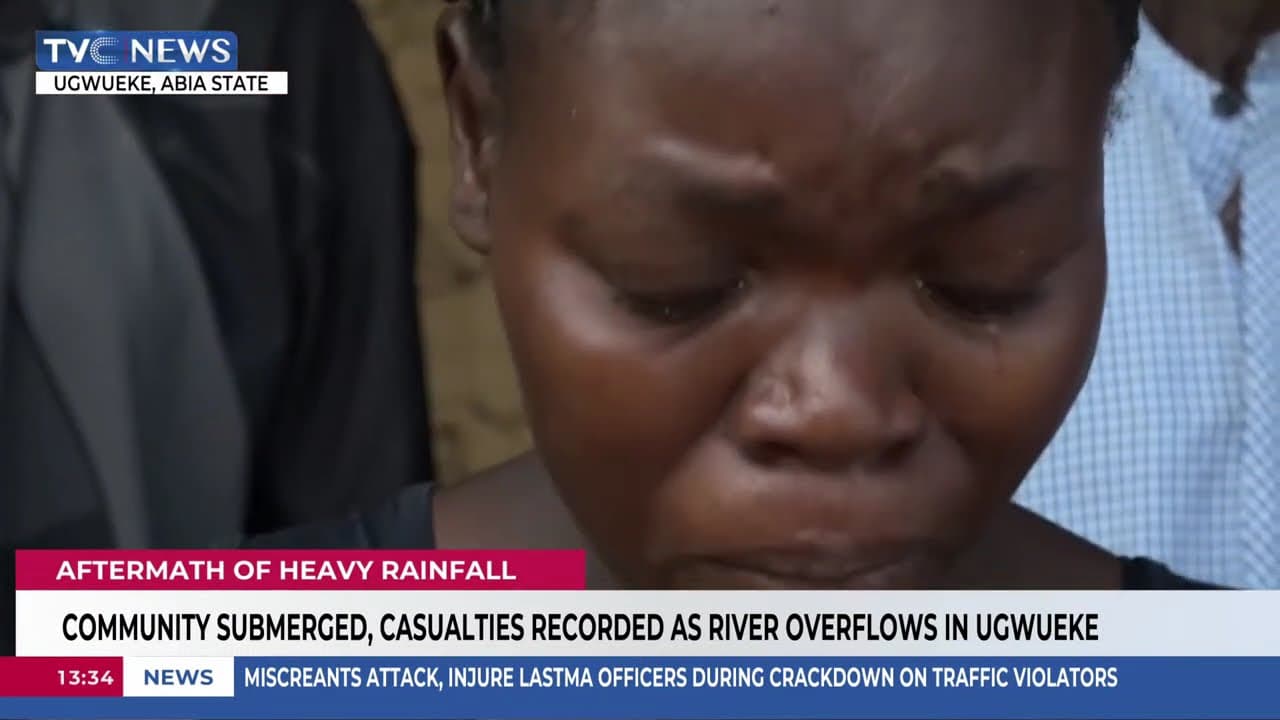 Community Submerged, Casualties Recorded As River Overflows In Ugwueke, Abia State