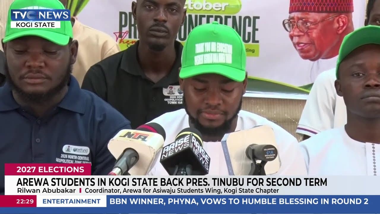 Arewa Students In Kogi State Back Pres. Tinubu For Second Term