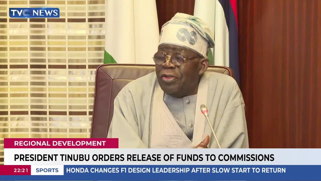 President Tinubu Orders Release of Funds to Commissions