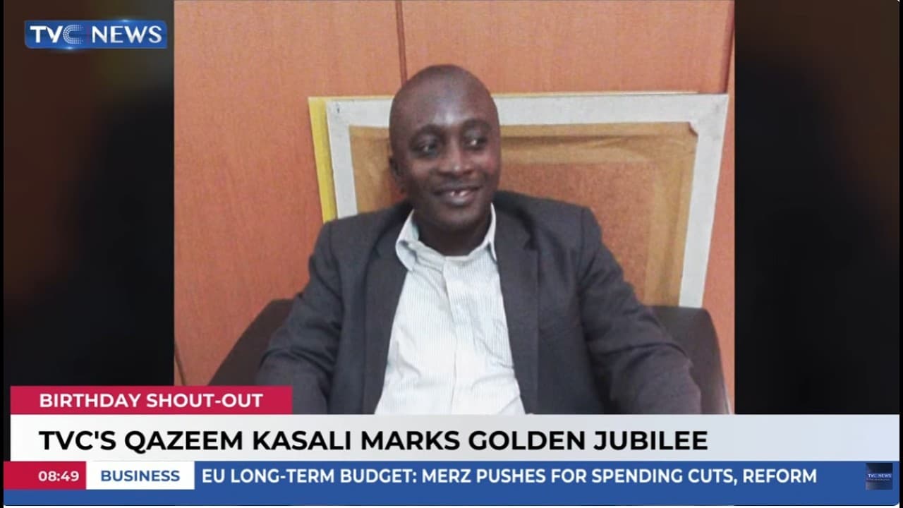 TVC's Qazeem Kasali Marks Golden Jubilee | Birthday Shout-Out