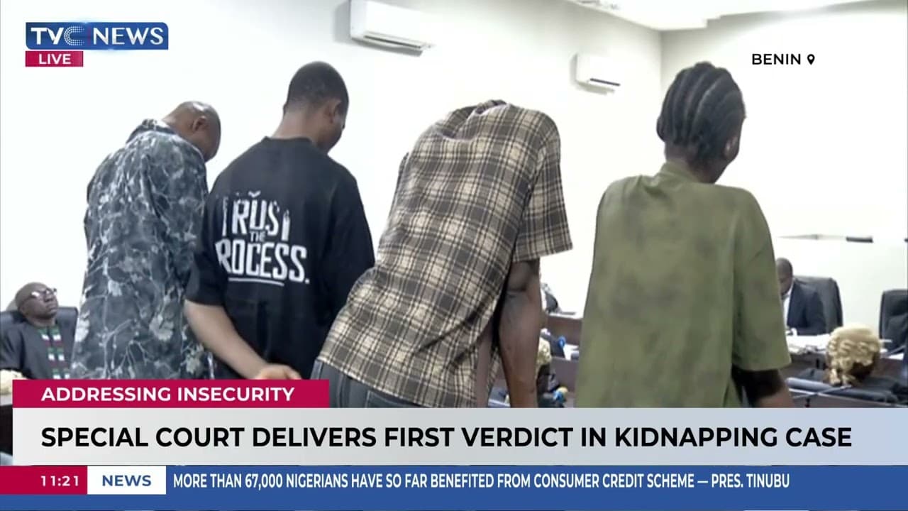 Edo Special Court: Four Found Guilty Of Kidnapping In Benin