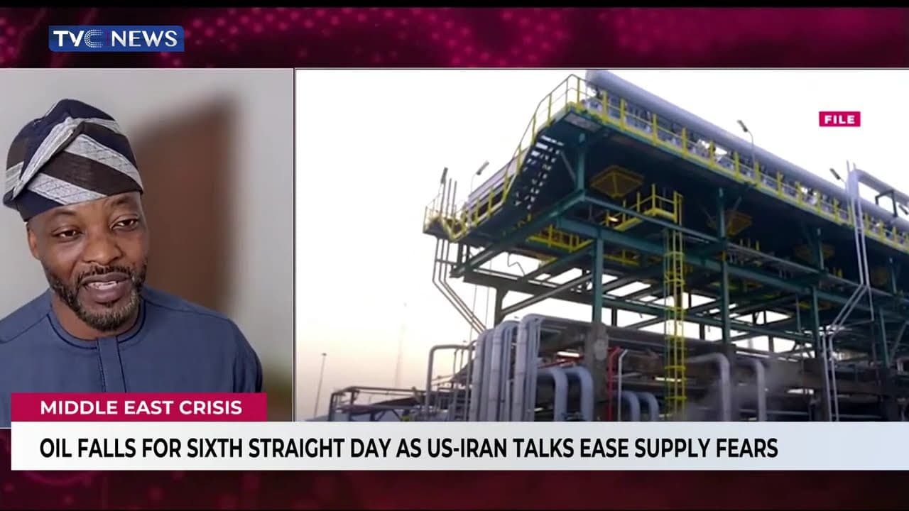 Crude Oil Price Falls For Sixth Straight Day As US-Iran Talks Ease Supply Fears