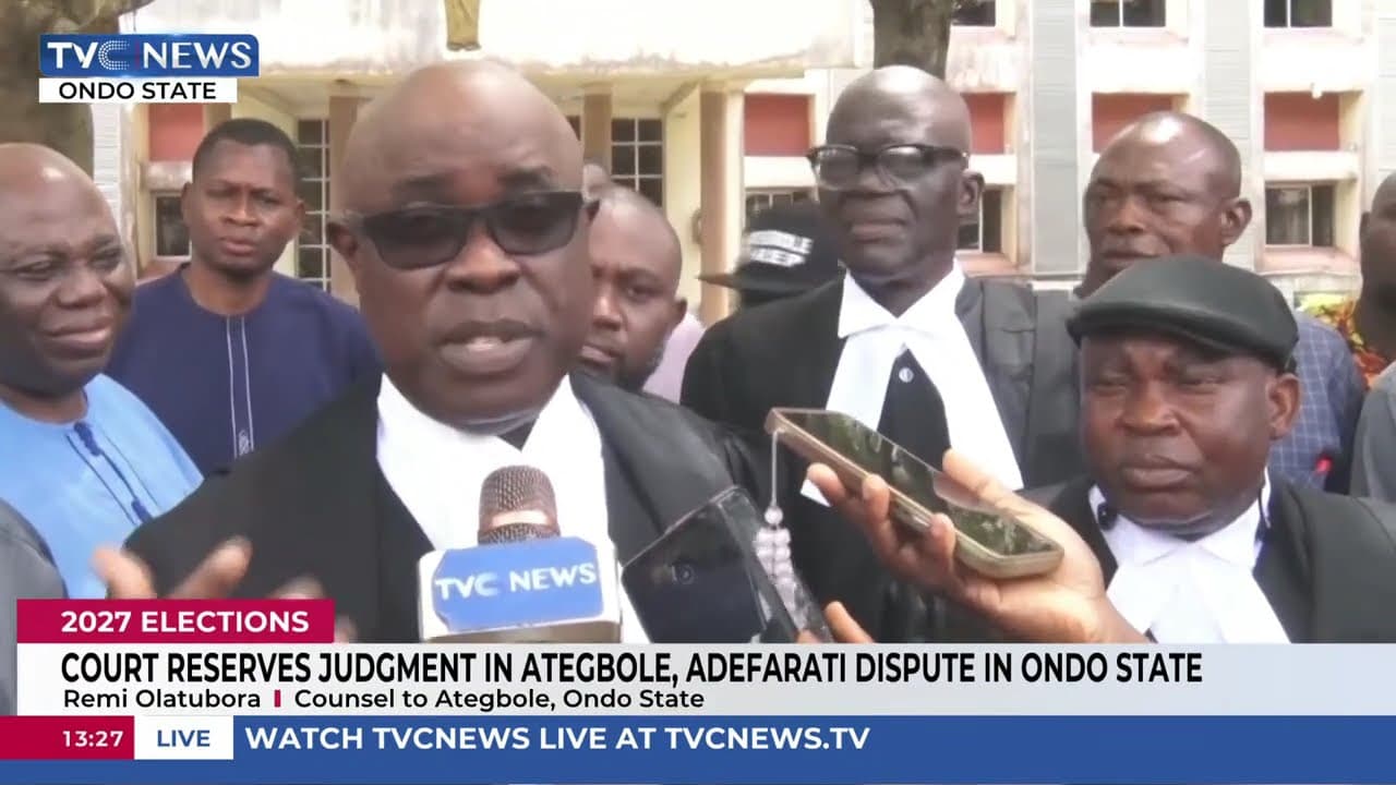 Court To Decide APC Reps Candidate For Akoko Constituency In Ondo