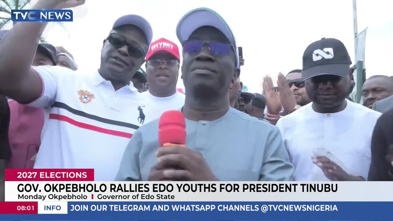Governor Okpebholo Rallies Edo Youths For President Tinubu