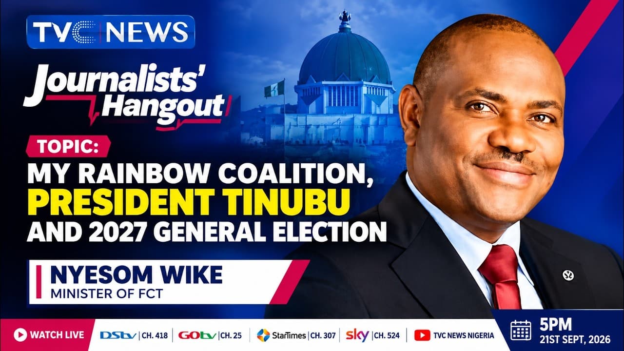 Special Journalists' Hangout  Edition With FCT Minister, Nyesom Wike